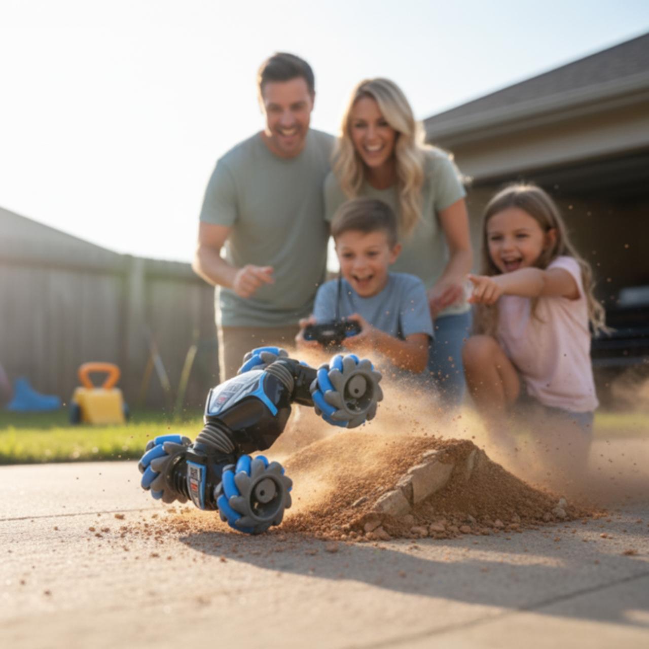 Auto 4x4 con sensor de mano - Twister Drift 360™: Edición Gestual RGB